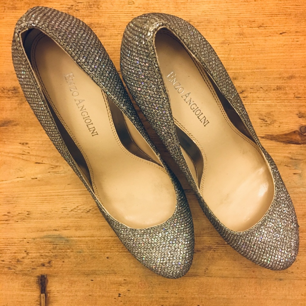 Enzo Angiolini Sparkle Pumps